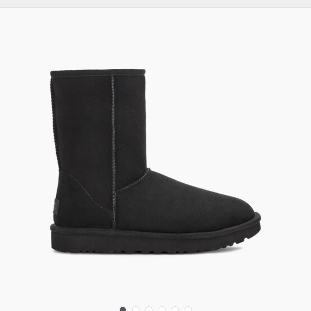 Black classic short ugg | size 6